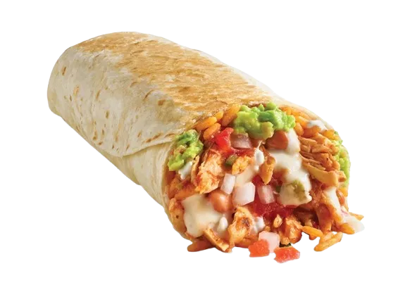 Queso-Guacamole-Chicken-Burrito